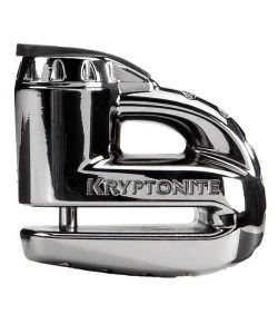 KRYPTONITE KEEPER 5-S2 DISC LOCK - BLK CHROME W/REMINDER (3C)