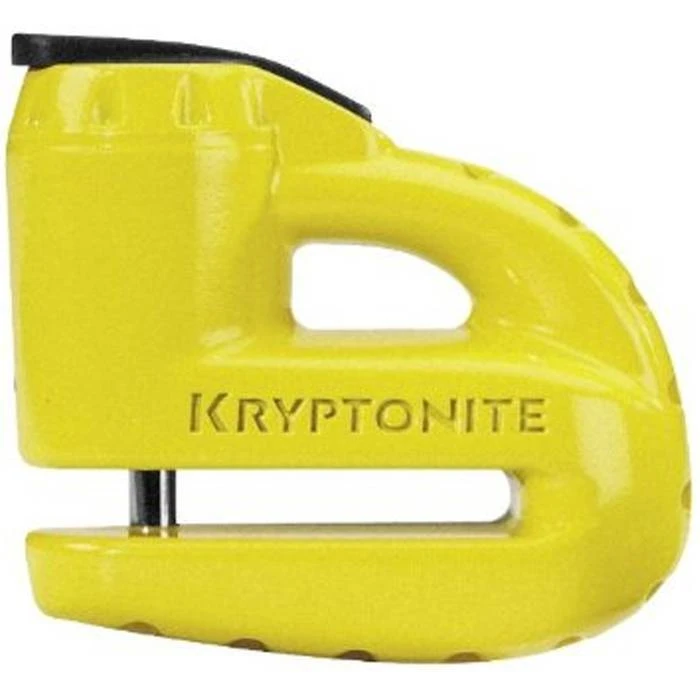 KRYPTONITE KEEPER 5-S2 DISC LOCK - MATTE YELLOW W/REMINDER (3C) 3 KRYPTONITE KEEPER 5-S2 DISC LOCK - MATTE YELLOW W/REMINDER (3C)