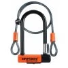 KRYPTONITE EVOLUTION MINI U-LOCK 3.25 X 7 IN & 4 FT KRYPTOFLEX CABLE W/ BKT (3C)