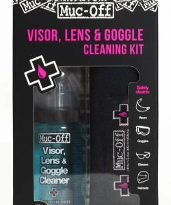 MUC-OFF MOTORCYCLE VISOR, LENS AND GOGGLE CLEANING KIT