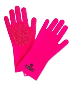 MUC-OFF MOTORCYCLE DEEP SCRUBBER GLOVE MEDIUM
