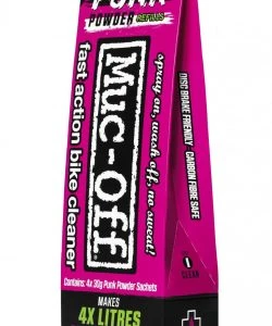 MUC-OFF MOTORCYCLE PUNK POWDER BIKE CLEANER 4 PACK