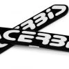 ACERBIS REPLACEMENT PLASTIC LOGO STICKER BLACK WHITE -ACERBIS SHOP 22497.315