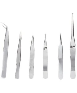 Toledo Tweezer Set - 6 Pc