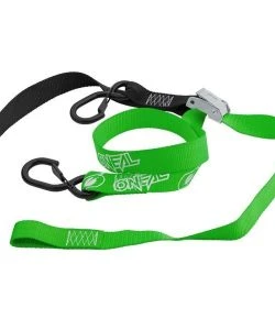 Oneal Delux Black Green Tiedown