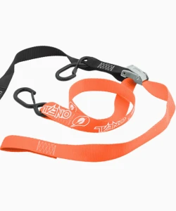 Oneal SwIVel Black Blue Tiedown - 1-1/2" - Black/Orange