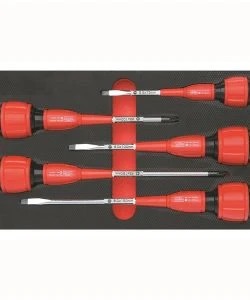 Toledo Screwdriver Set-Strike Thru 5Pc