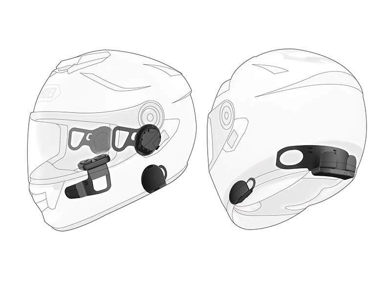 Sena 10U Bluetooth Communication System For Shoei GT-Air 3 Sena 10U Bluetooth Communication System For Shoei GT-Air