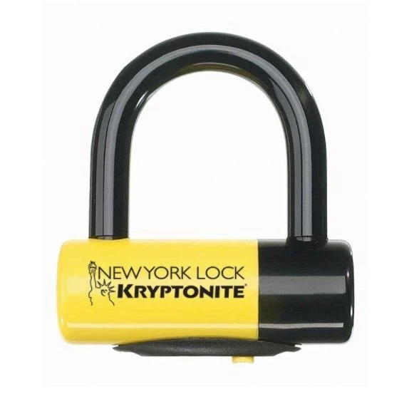 KRYPTONITE NEW YORK DISC LOCK - LIBERTY - YELLOW/BLACK (9US) 2 KRYPTONITE NEW YORK DISC LOCK - LIBERTY - YELLOW/BLACK (9US)