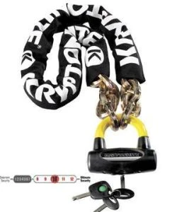 KRYPTONITE NEW YORK FAHGETTABOUDIT 1410 CHAIN 14mm X 100cm W/NY DISC LOCK (9US)