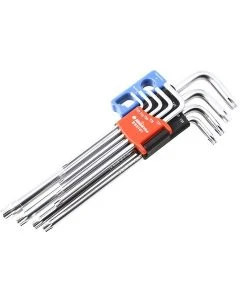 Bikeservice Key Set Extra Long Torx 9Pc