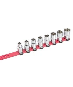 BikeService 1/2 Inch Socket Set - 8 Pc