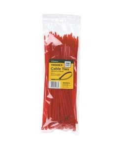 Tridon Cable Tie Red 300 X 4.8mm Pk100