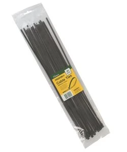 Tridon Cable Tie Black 400X5mm Pk25