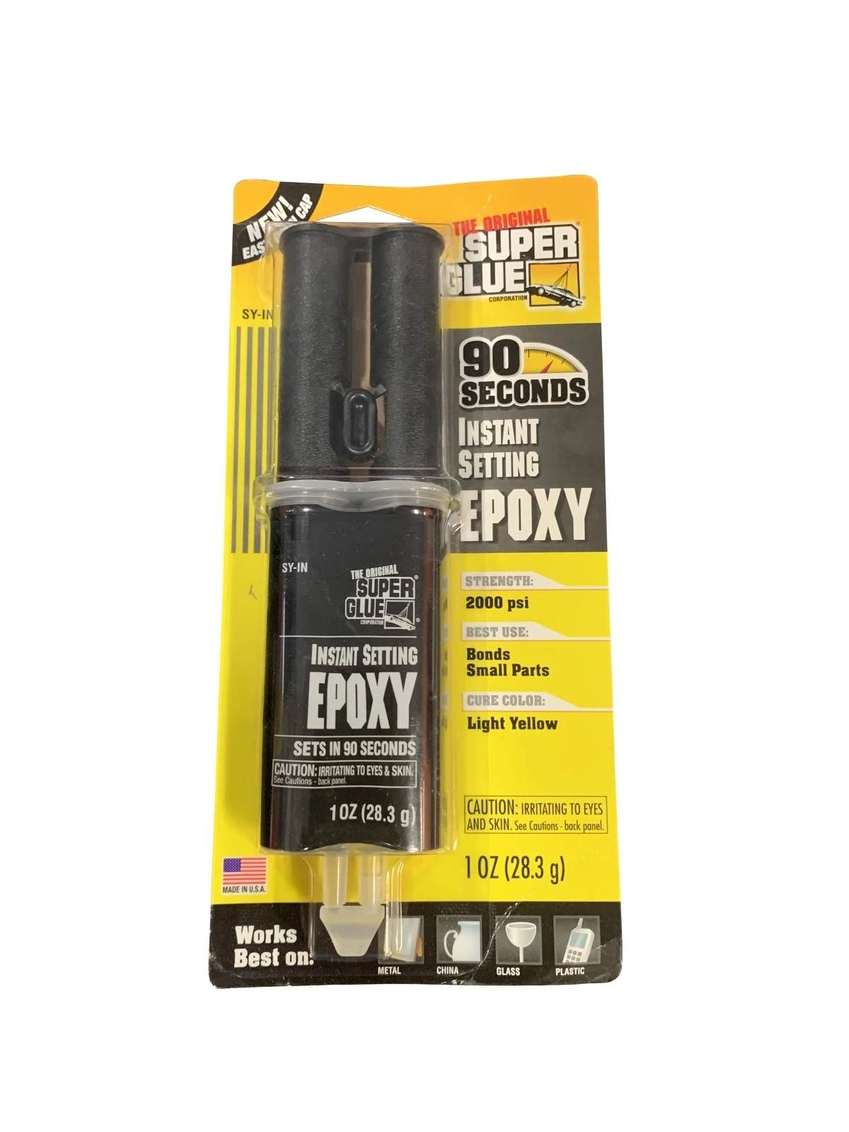 MCS EPOXY ADHESIVE 90 SECOND 28G 3 MCS EPOXY ADHESIVE 90 SECOND 28G
