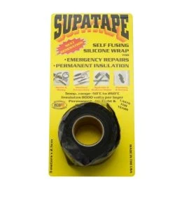 MCS SUPATAPE BLACK 3M X 2.5CM