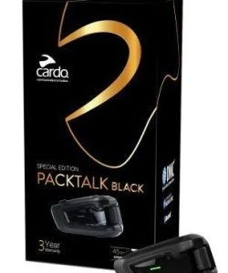 Cardo Packtalk Black Limited Edition With 45mm JBL