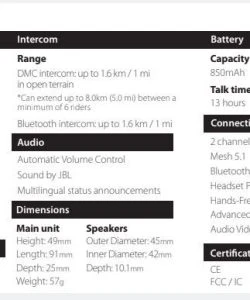 Cardo Packtalk Black Limited Edition With 45mm JBL -ACERBIS SHOP PTB00040 3