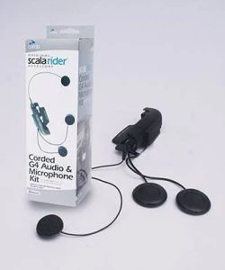 Cardo G4 Audio & Corded Mircophone Kit