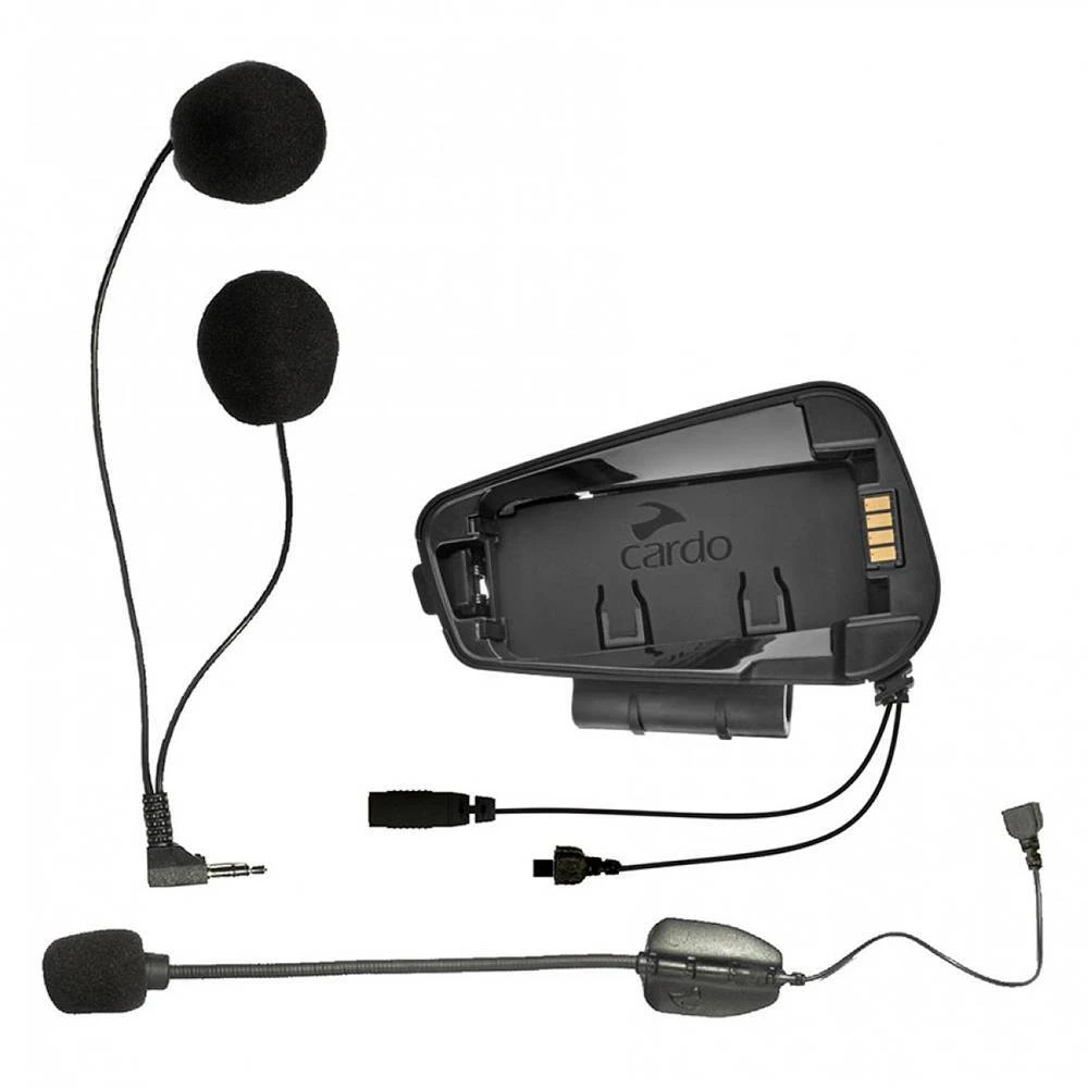 Cardo Audio Kit With Boom & Corded Mic For Freecom 1 & 4 3 Cardo Audio Kit With Boom & Corded Mic For Freecom 1 & 4