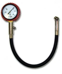 Xtech Tyre Pressure Gauge With Hose 0-30 Psi